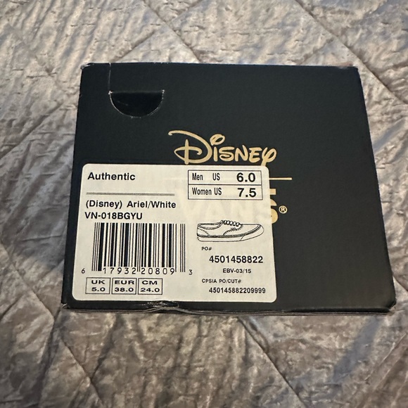 Disney Little Mermaid Authentic Vans - Picture 10 of 13